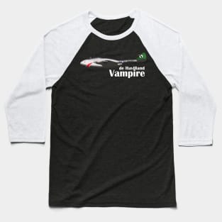 de Havilland Vampire FB.5 Baseball T-Shirt